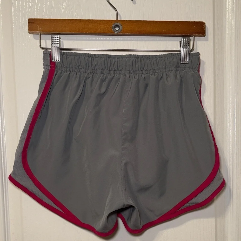 Nike Women's Athletic Gray and Pink Shorts Size Adult XS NWOT